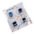 台北メトロ Taipei Metro 列車 ブリキマグネットセット｜台北捷運 捷運馬口鐵磁鐵（冰箱貼）｜お土産