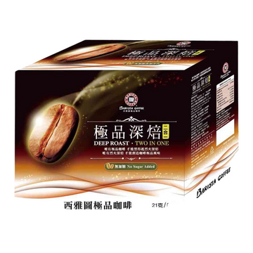 シアトル BARISTA プレミアム深煎り 2 in 1 コーヒー｜西雅圖 BARISTA 極品深焙二合一咖啡｜15パック入り