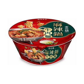 青花驕（チンファジャオ） 麻辣火鍋風牛肉麺 （カップ麺）｜青花驕 麻辣鍋牛肉麵206g
