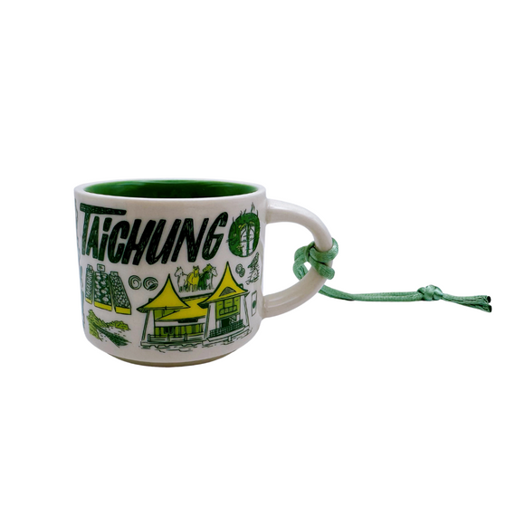 スターバックス 台湾限定 Been There Series マグカップ 台中 オーナメント Starbucks Taichung｜台湾スタバ｜台灣星巴克 Beenthere台中迷你馬克杯｜59ml