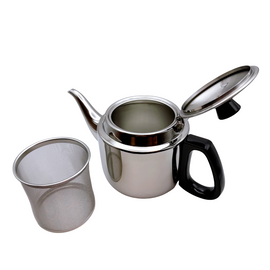 台湾食堂の丈夫な急須（ステンレス製）0.8L｜台灣餐廳的不鏽鋼茶壺 0.8L