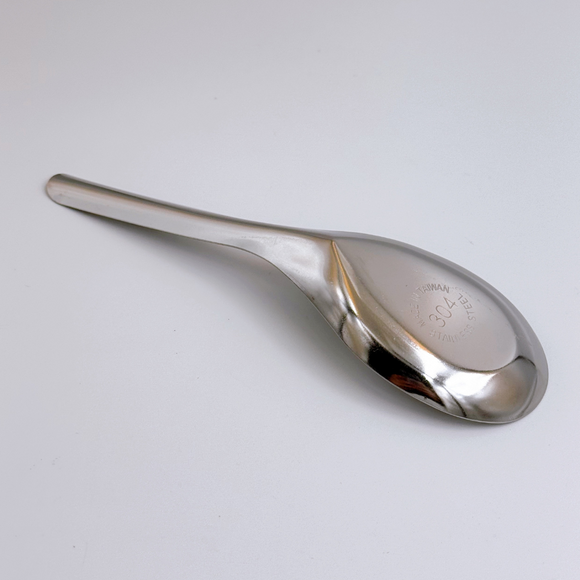 ステンレス製 台湾レンゲ｜不銹鋼平底台匙（台式湯匙）