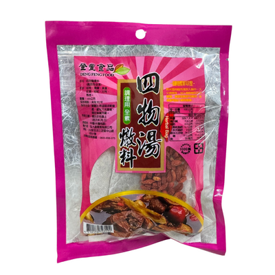 台湾薬膳スープ 四物湯の素｜四物湯燉料 100g - 0