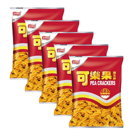 〈5点セット〉可楽果 カーラーグオ エンドウ豆スナック 伝統風味 ｜可樂果豌豆酥 老朋友 48gx5