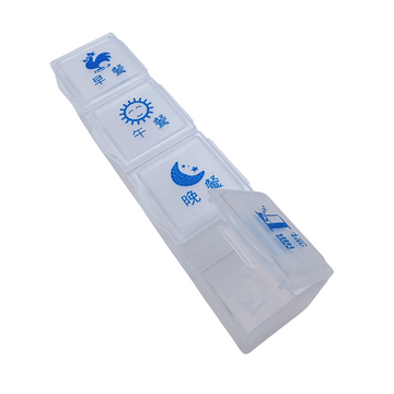 台湾製 レトロ可愛い薬ケース ピールケース 1日分｜藥盒