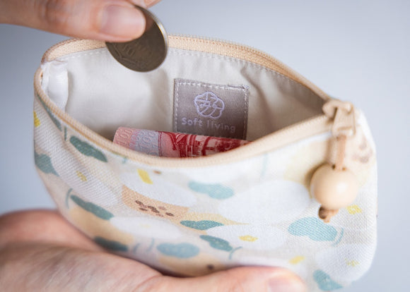 好感良物 Soft living 丸底コインポーチ｜圓底零錢包