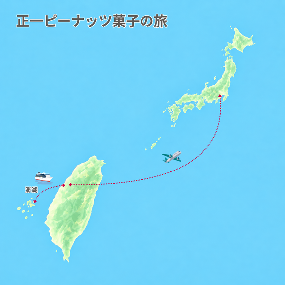 〈お取り寄せ〉澎湖名物 正一 澎湖花生酥｜サクサクピーナッツ菓子 200g（1・2・3・5袋）