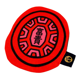 茚 Yin Taiwan 紅亀粿（紅亀餅・アンンクークエ）コースター 富貴｜紅龜粿 杯墊 富貴