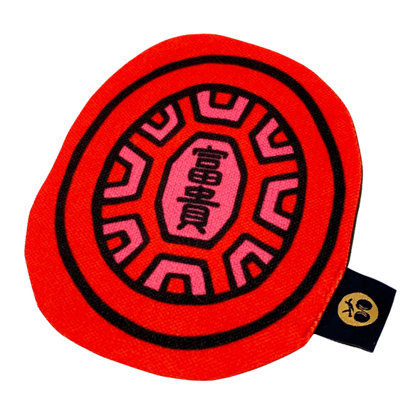 茚 Yin Taiwan 紅亀粿（紅亀餅・アンンクークエ）コースター 富貴｜紅龜粿 杯墊 富貴