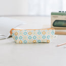 印花楽 ペンケース レトロタイル2号 ビー玉柄｜拉鏈筆袋 老磁磚2號 玻璃彈珠