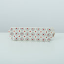 印花楽 ペンケース レトロタイル2号 グレイッシュグレー｜拉鏈筆袋 老磁磚2號 雲塵灰色