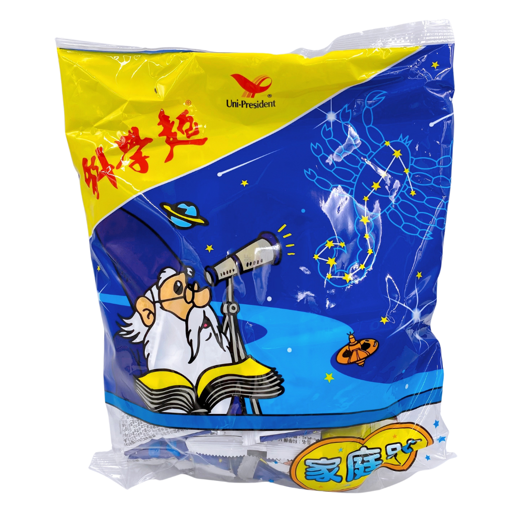 統一 科学麺 オリジナル味 大容量 ミニパック｜統一 迷你科學麵 原味 家庭號｜20パック入り｜300g