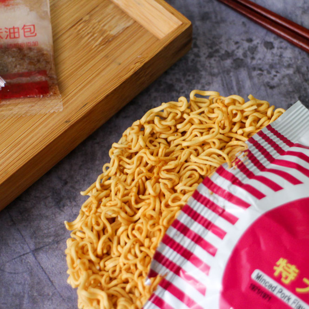 〈5食入〉統一 肉そぼろ風味ラーメン｜肉燥風味麵 特大號（統一肉燥麵）｜5個パック｜85gx5