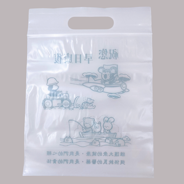 台湾 レトロ 手提げ薬袋 動物柄 緑文字 10枚セット 駄菓子袋｜ 手提藥袋 動物圖案 綠色文字 10個入