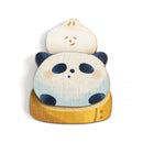 猴子設計 Monkey Design パンダ小籠包 木製マグネット｜印刻磁鐵 熊貓小籠包