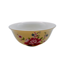 台湾花布（客家花布）柄 茶具 反口杯（ティーカップ） イェロー｜台灣花布（客家花布）中反口杯（60ml） 黃