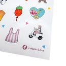 Taiwan Love 台湾風物詩ステッカー｜Taiwan Love 台灣風物詩 貼紙