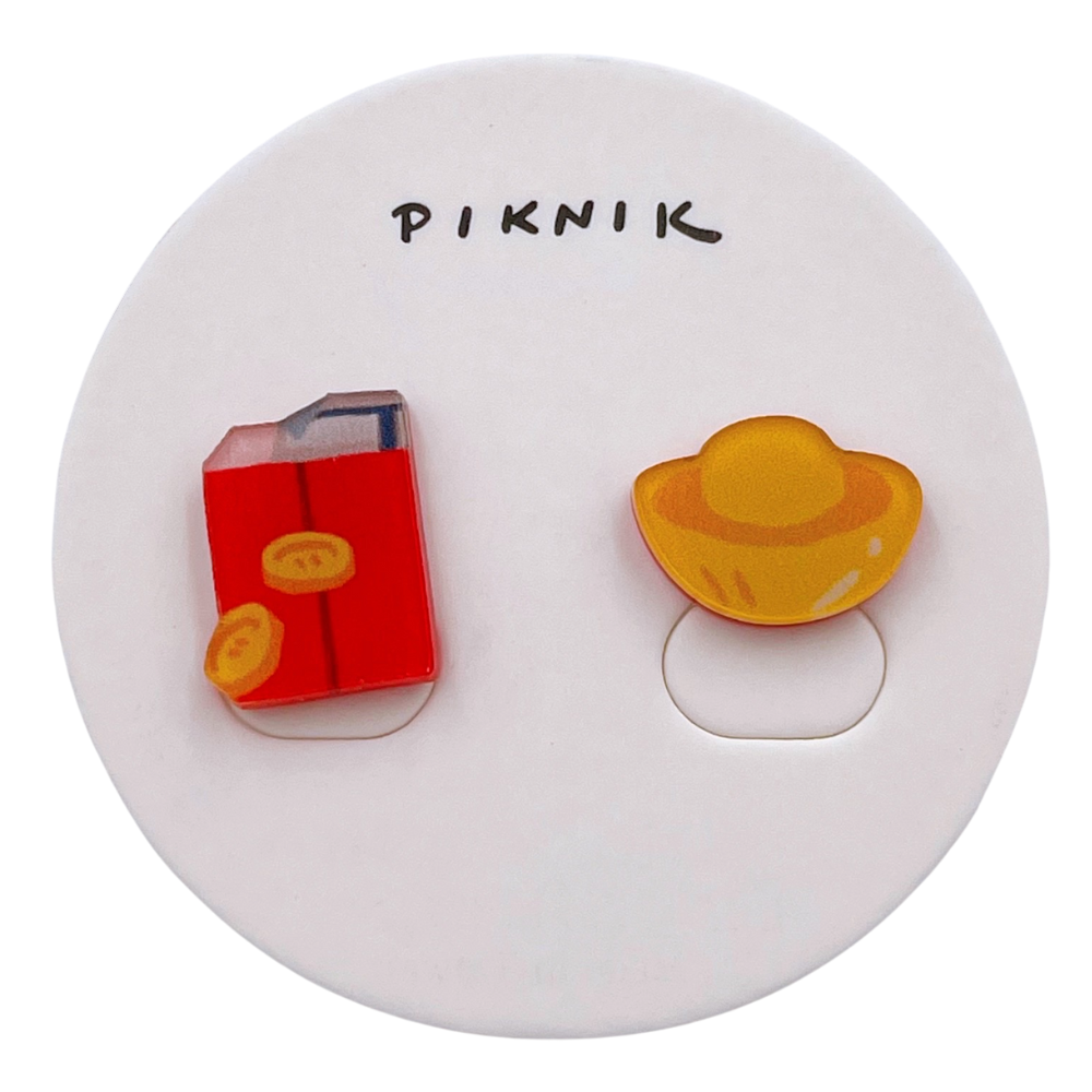 日日野餐 PIKNIK ピアス／イヤリング 金元宝＋紅包（ホンバオ）｜日日野餐 PIKNIK 耳環／耳夾 過年系列 金元寶＋紅包袋