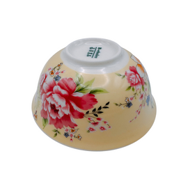 台湾花布（客家花布）柄 茶具 反口杯（ティーカップ） イェロー｜台灣花布（客家花布）中反口杯（60ml） 黃