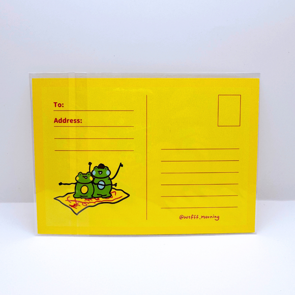 早安沒事幹 無敵大開運・寿金ポストカード｜百毒不侵大壽金 明信片