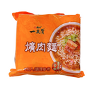 〈3食入〉維力 イットツァン 一度贊 台湾風辛口角煮袋麺｜維力 一度贊 爌肉麵（3個パック｜200gx3）