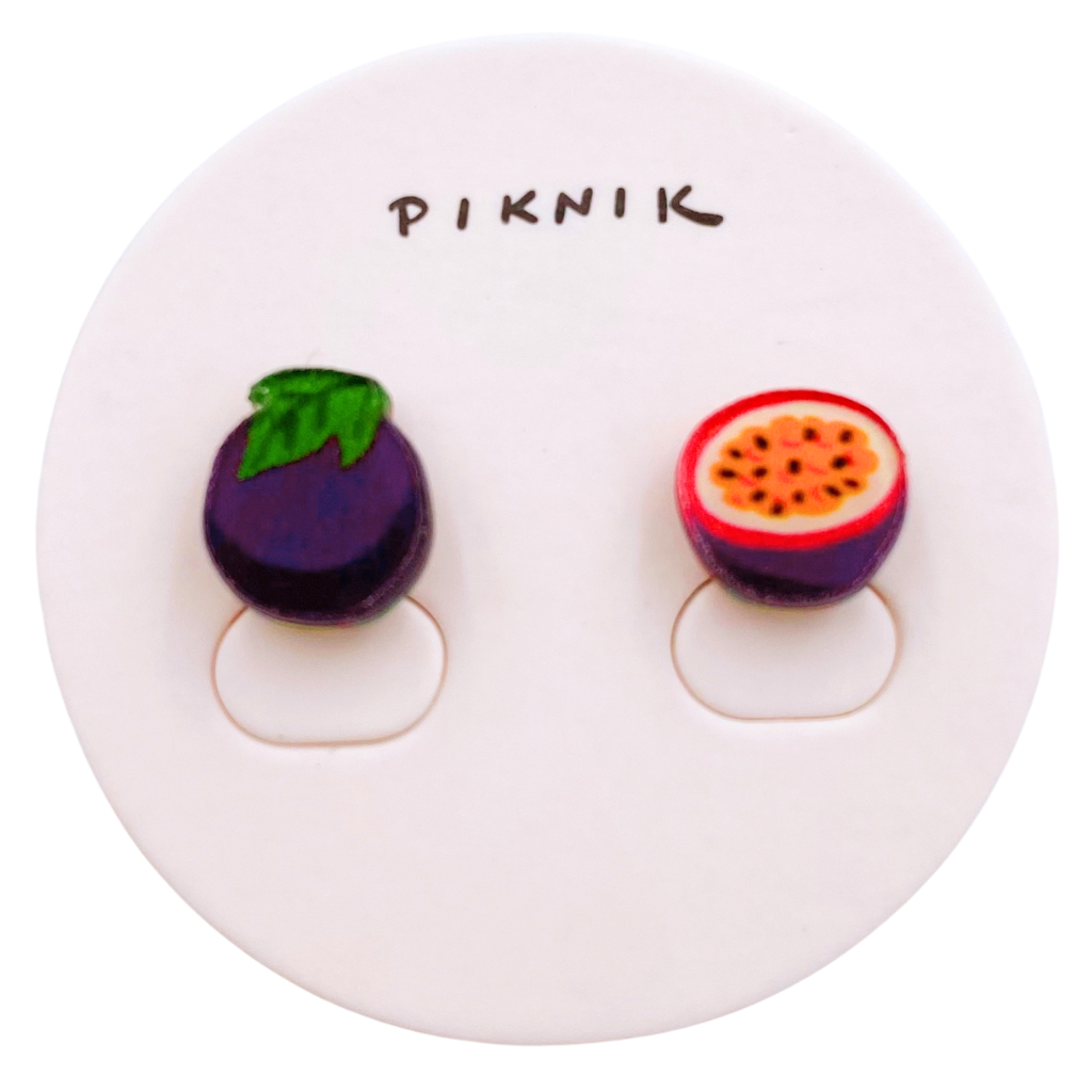 日日野餐 PIKNIK ピンバッジ パッションフルーツ｜日日野餐 PIKNIK 別針（徽章） 台灣水果系列 百香果