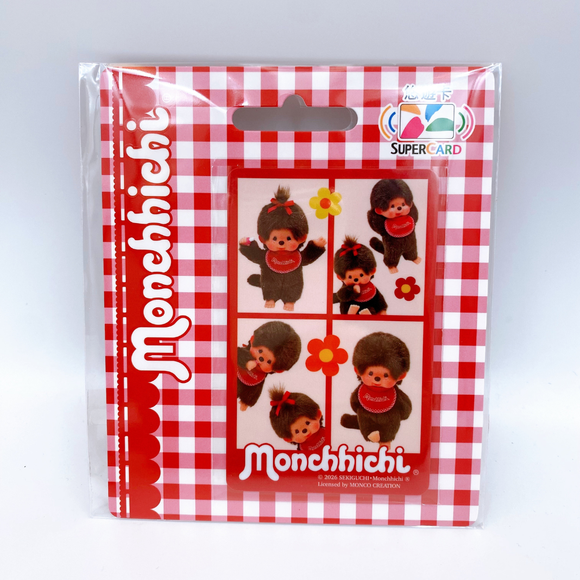 数量限定 レア台湾交通系ICカード モンチッチ 4コマフォト SuperCard 悠遊カード（ユーユーカード）｜Monchhichi SuperCard悠遊卡 四格照片