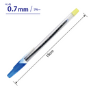 レトロ可愛い！台湾SKB オフィスボールペン SB-202｜復古懷舊 SKB秘書型原子筆｜カラー：ブラック、レッド、ブルー