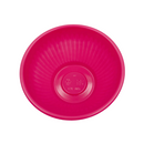 台湾 レトロな使い捨て食器 赤飯碗（赤ボウル） 10個入セット｜台灣復古免洗餐具 紅免洗碗 10個入