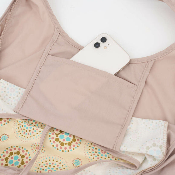 印花楽 肩掛けエコバッグ 花火 パステルシュガー｜中型側揹背心袋 煙火 粉彩糖