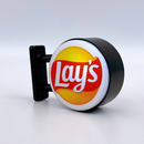〈大変レア〉台湾限定 Lays レイズ ロゴ 光る看板マグネット｜樂事 Lays 發光招牌磁鐵