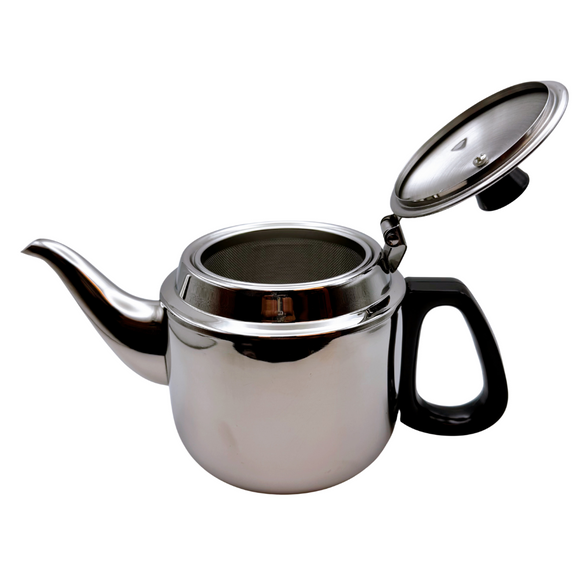 台湾食堂の丈夫な急須（ステンレス製）0.8L｜台灣餐廳的不鏽鋼茶壺 0.8L