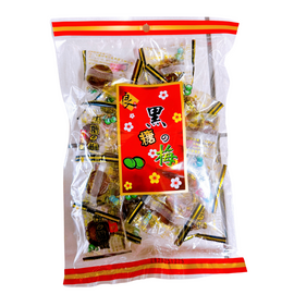 良澔 黒糖梅キャンデー 黒糖の梅飴｜黑糖梅糖 210g