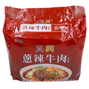 〈5食入〉維力 真爽 スパイシーねぎ焼牛肉風味ラーメン｜真爽 蔥辣牛肉 風味麵｜5個パック｜75gx5