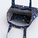 印花楽 角丸トートバッグ クラシック柄 落ち着きブルー｜圓角方形購物袋 經典花色 沉穩藍