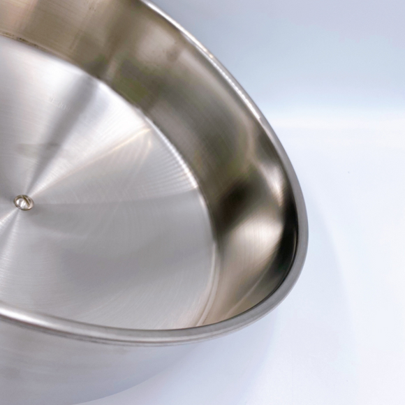 電鍋用ステンレス製 中低蓋 Lサイズ｜加高電鍋蓋 中低蓋 (10/11人前・Lサイズ適合)