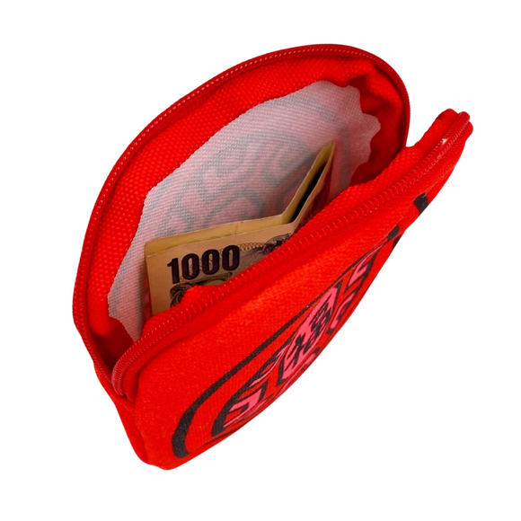 茚 Yin Taiwan 紅亀粿（紅亀餅・アンンクークエ）コインケース（ポーチ・小銭入れ）福（大）｜紅龜粿零錢包 福 大