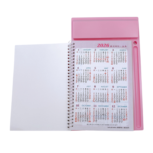 〈数量限定〉2026年 台湾式卓上カレンダー 干支 午年（うまどし・馬年） 馬上発財（マーシャンファーツァイ）カラー：レッド・ブルー・グリーン・ブラック｜台式桌上型週曆 馬上發財（紅・藍・綠・黑）