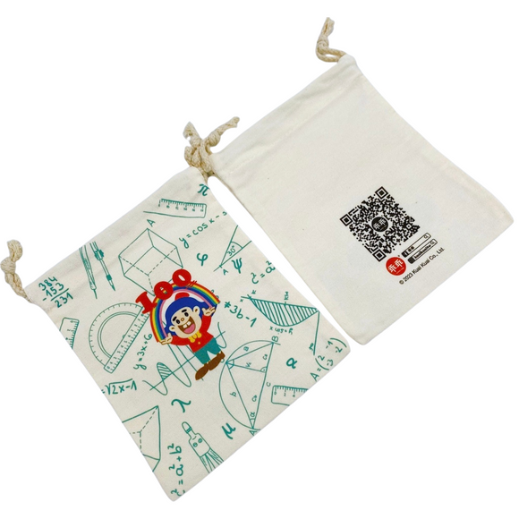 〈数量限定〉台湾ロングセラー菓子「乖乖」のキャラクター 巾着袋｜乖乖滿分束口包 A