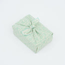 印花楽 風呂敷 レトロ窓ガラス柄 ミストグリーン｜包布巾 玻璃海棠 青霧綠