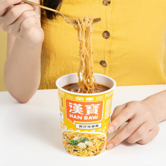 〈3食入〉金車 漢宝 かき麺線風味 カップヌードル｜金車 漢寶 蚵仔味細麵｜67gx3