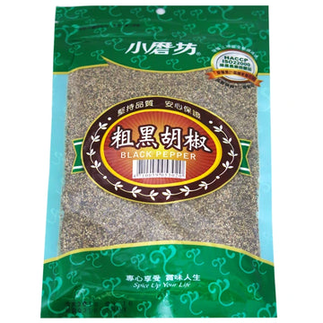 小磨坊 台湾産 業務用 粗びき黒こしょう｜小磨坊 粗粒黑胡椒 200g