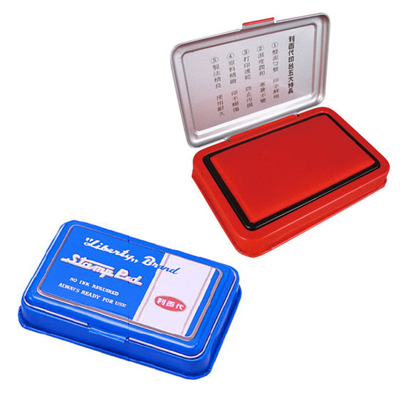 レトロ可愛い 台湾 利百代 スタンプ台柄 ポーチ（コインケース）カラー：青・赤・黒｜利百代 印台零錢包（藍・紅・黑）