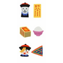 日日野餐 PIKNIK ピンバッジ キョンシー＋符｜日日野餐 PIKNIK 別針（徽章） 乖巧殭屍貼符咒