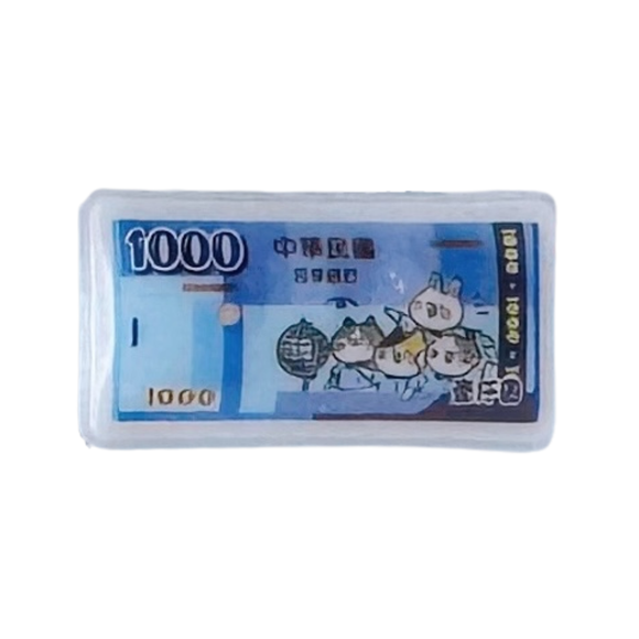 台湾ドル（台湾元）ネコ 猫 ねこ ステッカー （台湾製）｜台幣 泡綿貼紙（貓）