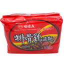 〈5食入〉味丹 味味A 台湾ラーメン 排骨鶏（チキン）味｜味味A 排骨雞湯麵（排骨雞麵） 90gx5パック