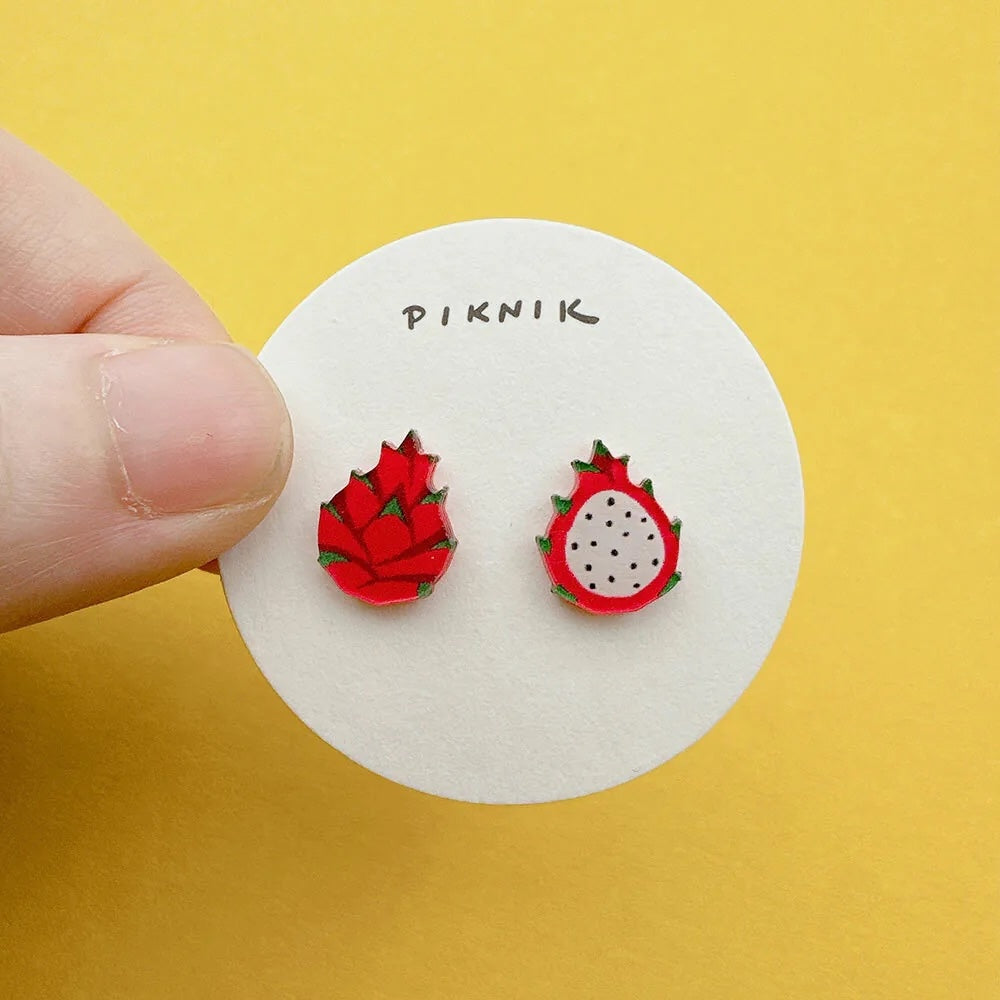日日野餐 PIKNIK ピアス／イヤリング 黄色いスイカ｜日日野餐 PIKNIK