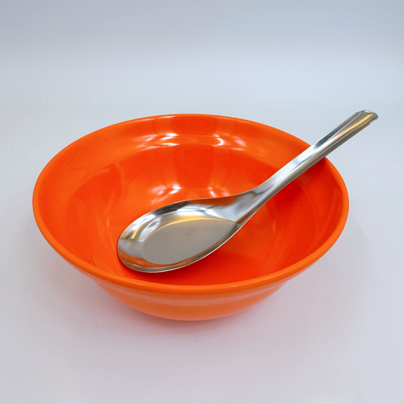 ステンレス製 台湾レンゲ｜不銹鋼平底台匙（台式湯匙）