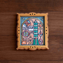 猴子設計 Monkey Design 刺繍マグネット 台湾の窓景色｜刺繡磁鐵 台灣窗景