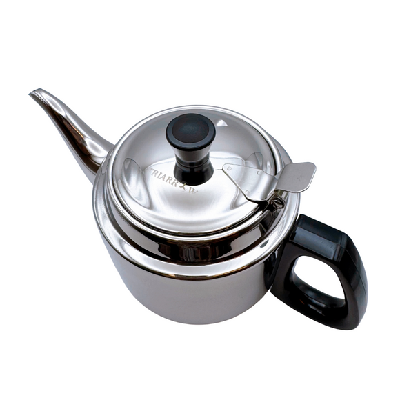 台湾食堂の丈夫な急須（ステンレス製）0.8L｜台灣餐廳的不鏽鋼茶壺 0.8L